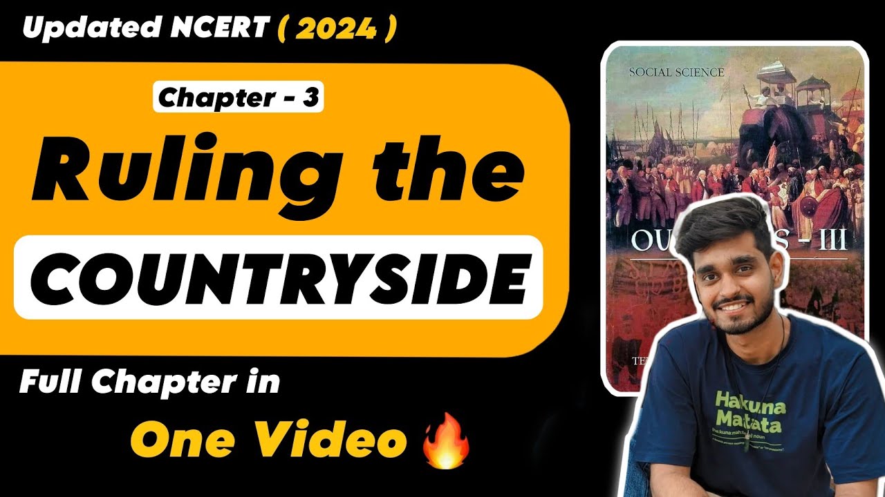 Class 8 History Chapter 3 - Ruling the Countryside | Class 8 history | Ruling the Countryside