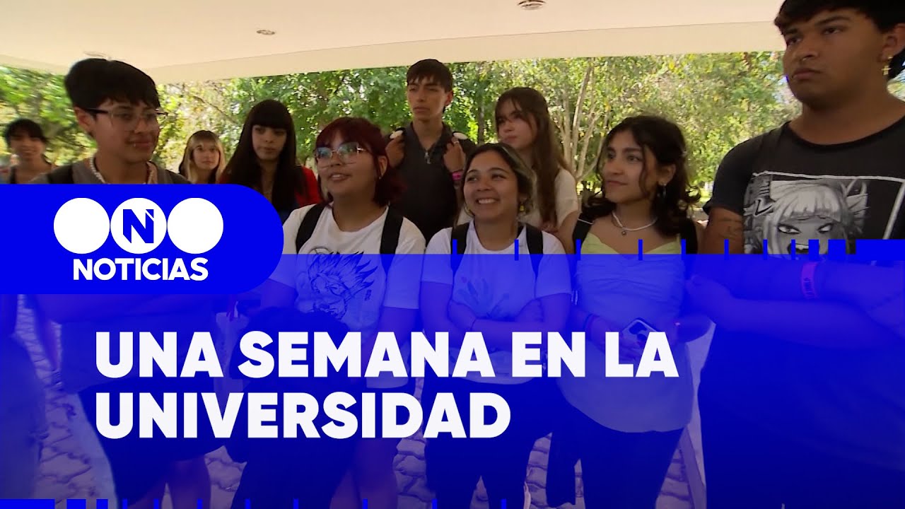UNA SEMANA EN LA UNIVERSIDAD: EL PRIMER PASO DE LOS ESTUDIANTES DE LA UNLP - Telefe Noticias