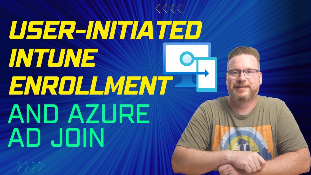 Инициированная пользователем регистрация в Intune и присоединение к Azure AD