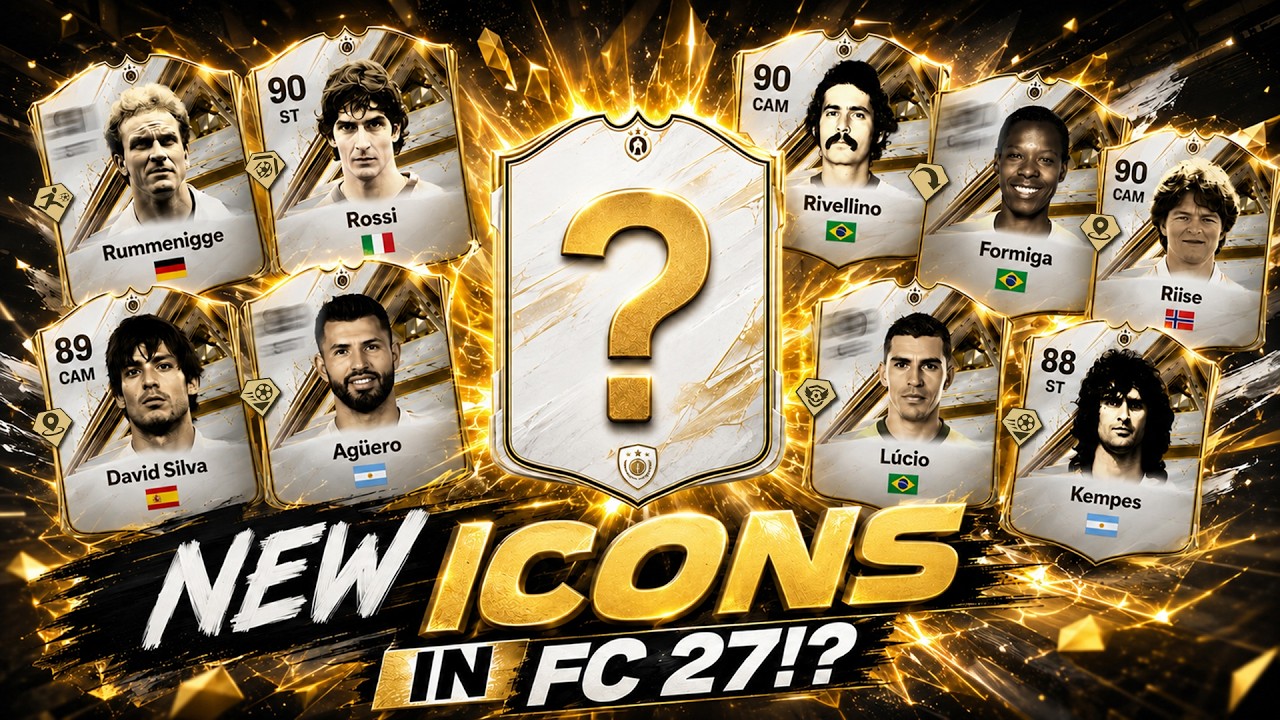 NEW ICONS IN FC 27!? 🔥