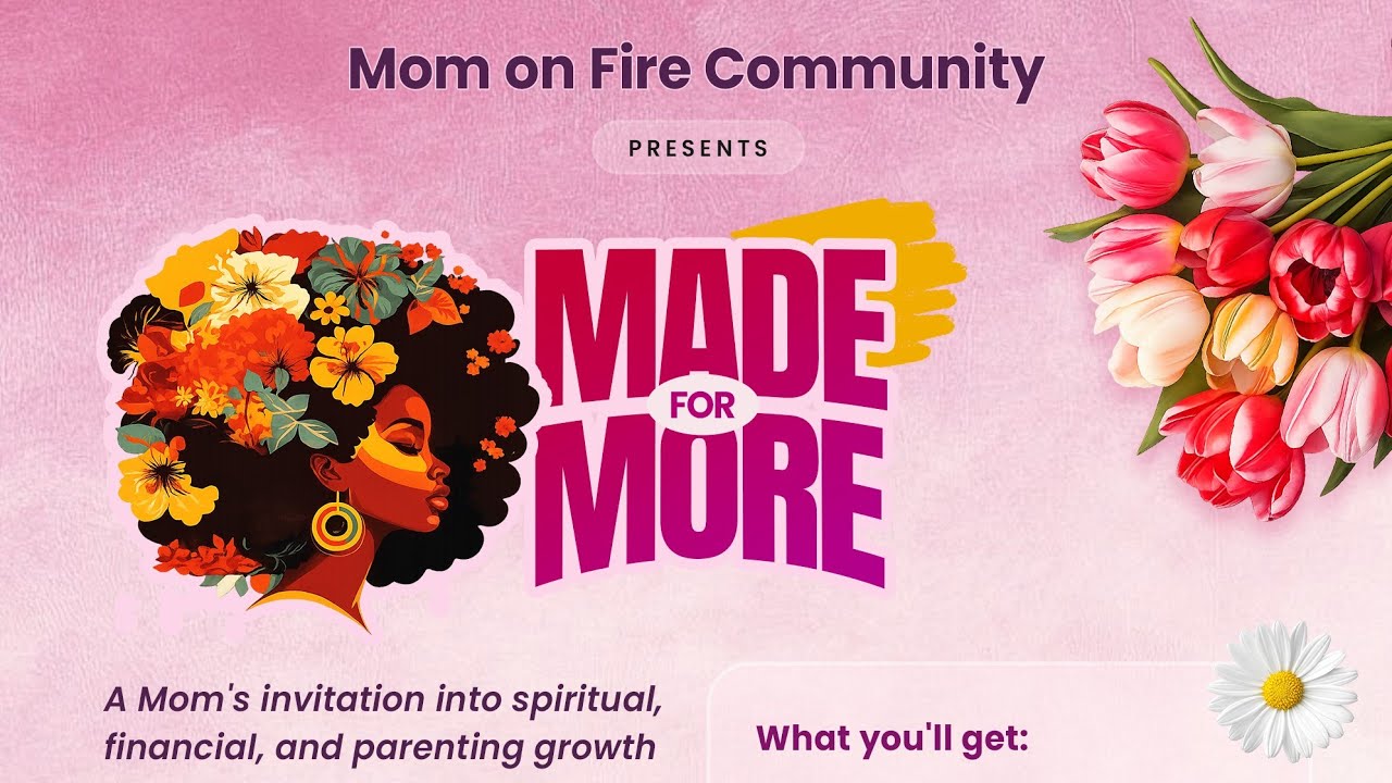 MADE FOR MORE (Spiritual Intimacy and Parenting Session) #momonfireglobal #dedayogbolagun 