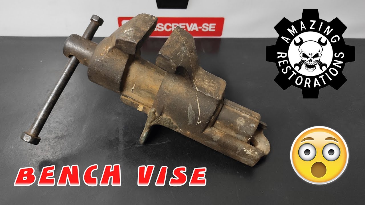 Vintage Bench Vise - Amazing Restoration