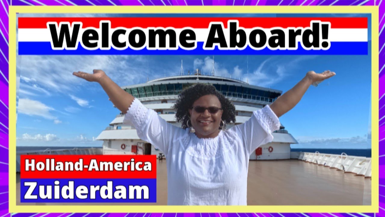 🚢 Holland America Zuiderdam Ship Tour