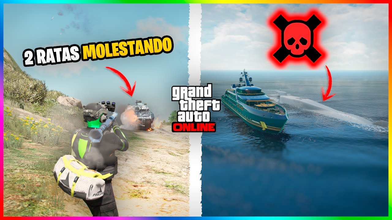 ¡2 JUGADORES MOLESTANDO EN GTA, NO LOS DEJAMOS NI RESPIRAR!