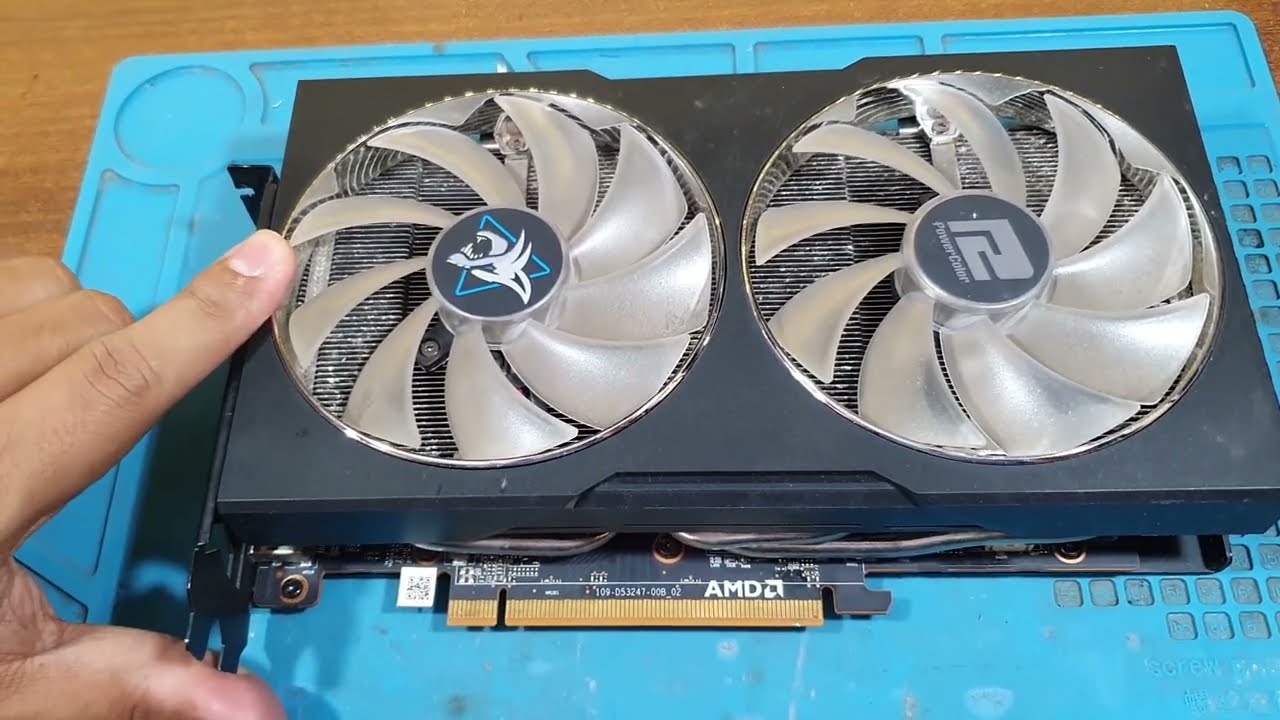 Percobaan Perbaikan Power Color 6600XT Hellhound Setelah Gagal Diperbaiki Teknisi Sebelumnya