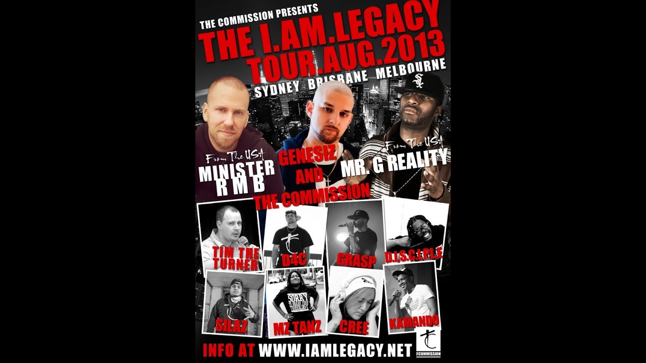 #IAMLEGACYTOUR2013 PROMO VIDEO - THE COMMISSION I.AM.LEGACY TOUR 2013