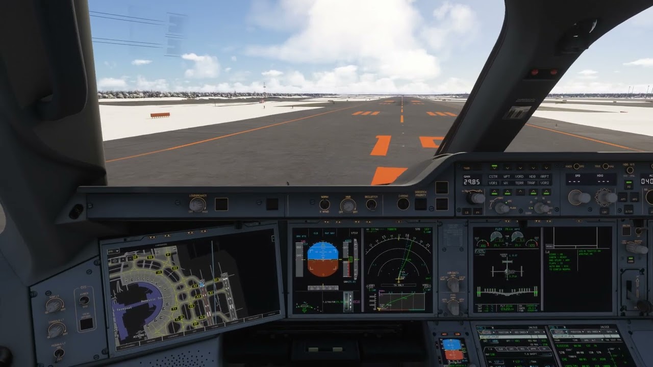 Winter Takeoff | Japan Airlines A350-900 Departing Snowy New Chitose Airport/新千歳 | MSFS 2024