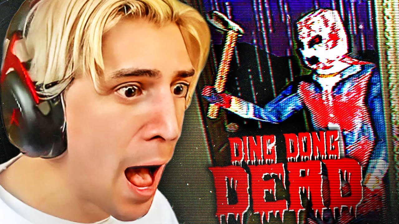 xQc Plays DING DONG DEAD! (Puppet Combo NEW Game)