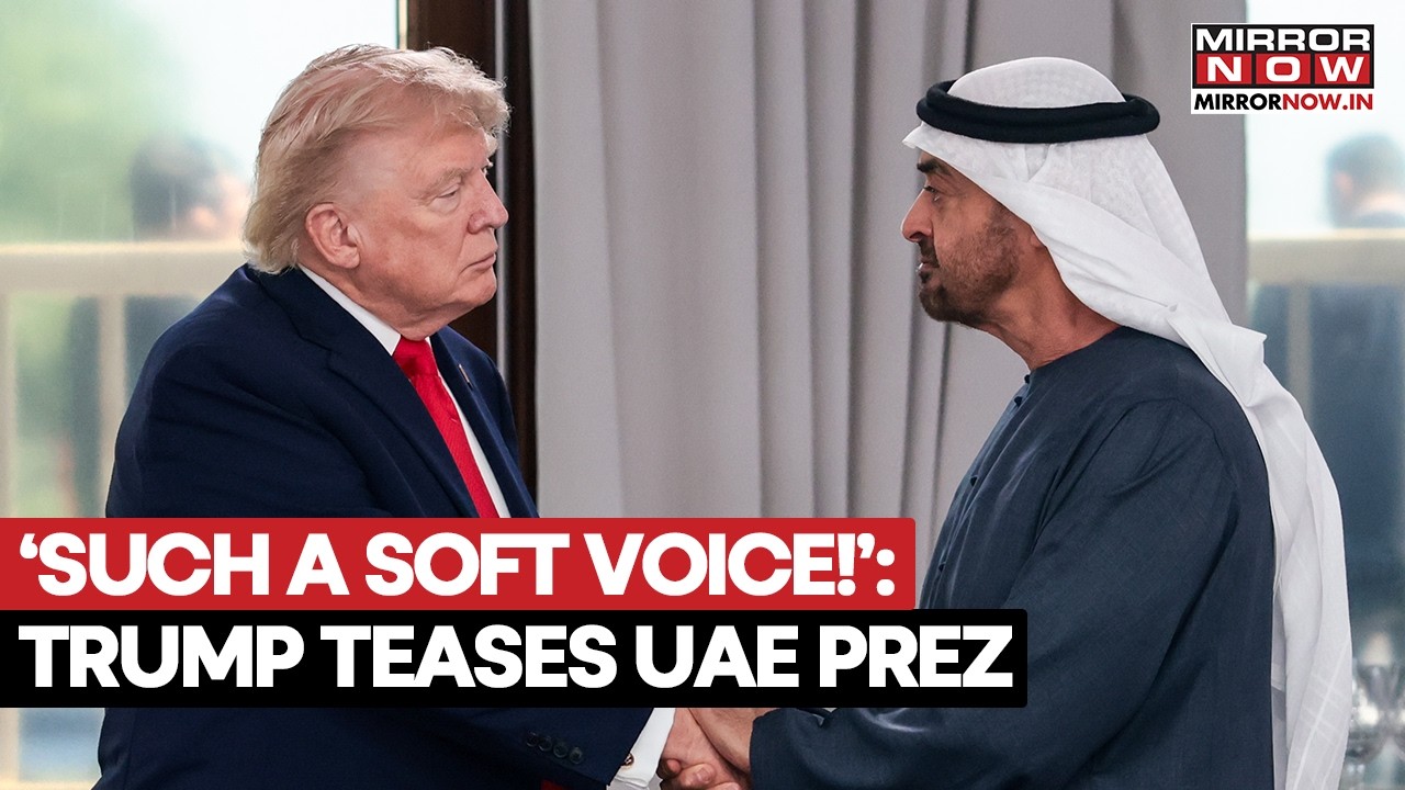 &laquo;Когда ты богат...&raquo;: Трамп шутит о тихом голосе президента ОАЭ на саммите G7 | Смотреть момент