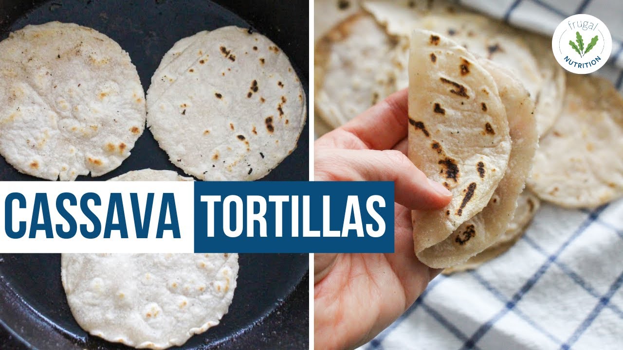 How to Make CASSAVA FLOUR TORTILLAS | gluten free tortillas!! 😋