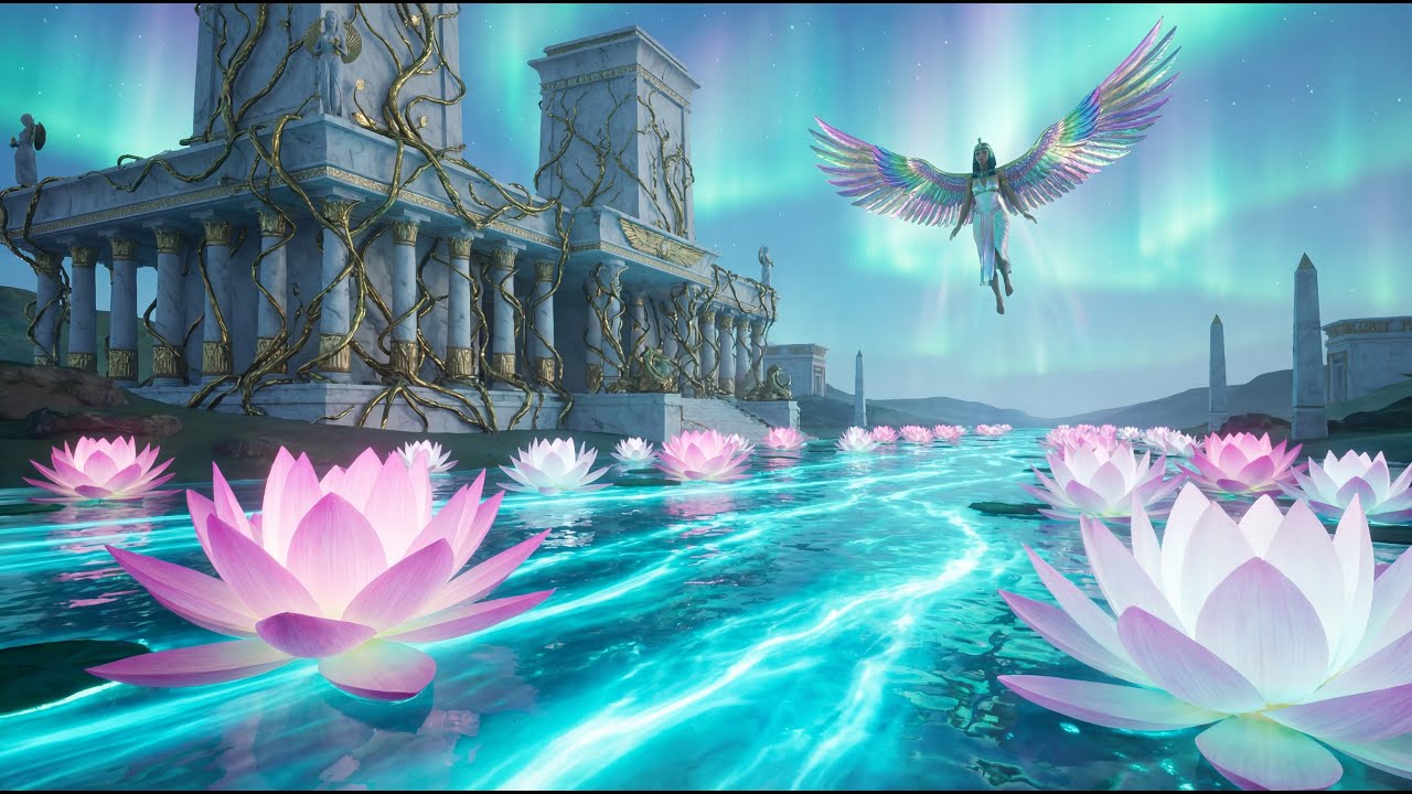 Goddess Isis & The Magic Nile 2026 🪷✨  Nature Healing Fantasy | Relaxing Music (8K)