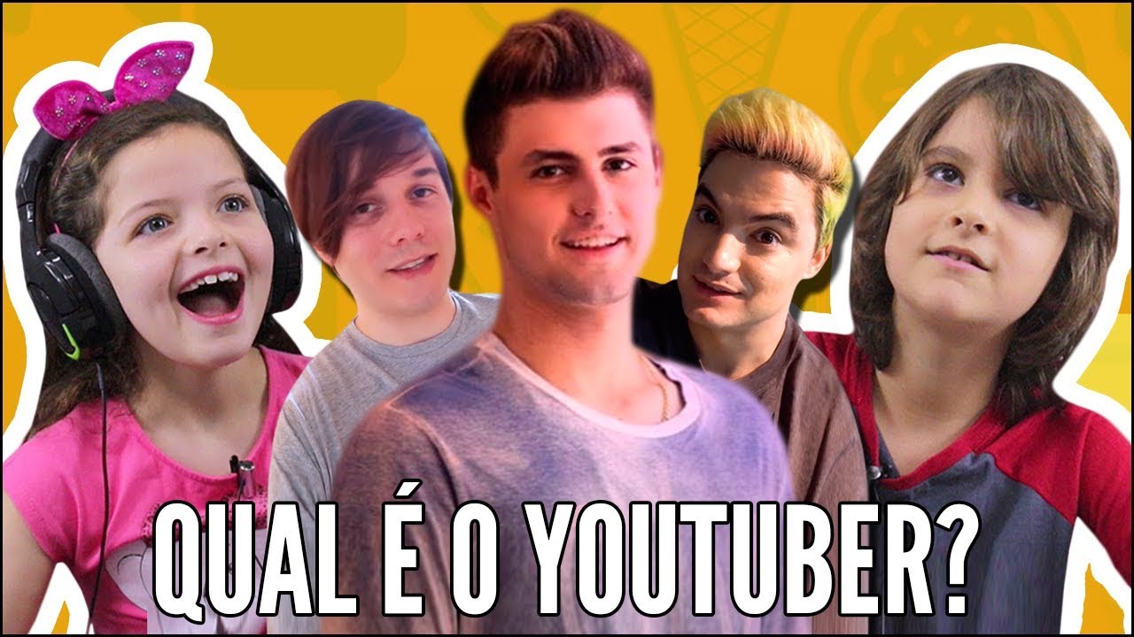 SERÁ QUE AS CRIANÇAS CONHECEM OS YOUTUBERS?
