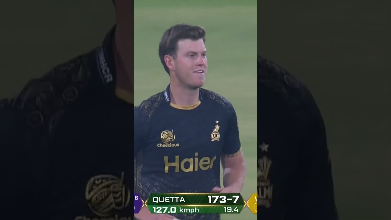 Mark Chapman's Innings Comes to Close #QGvPZ | #HBLPSLX | #ApnaXHai M2M1A