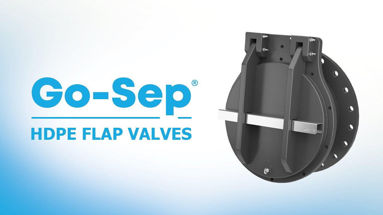 HDPE Flap valves - Go-Sep