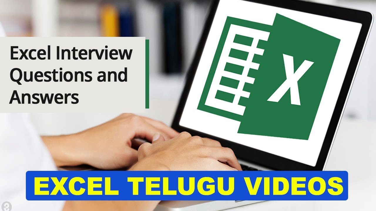 Excel Interview Questions and Answers in Telugu