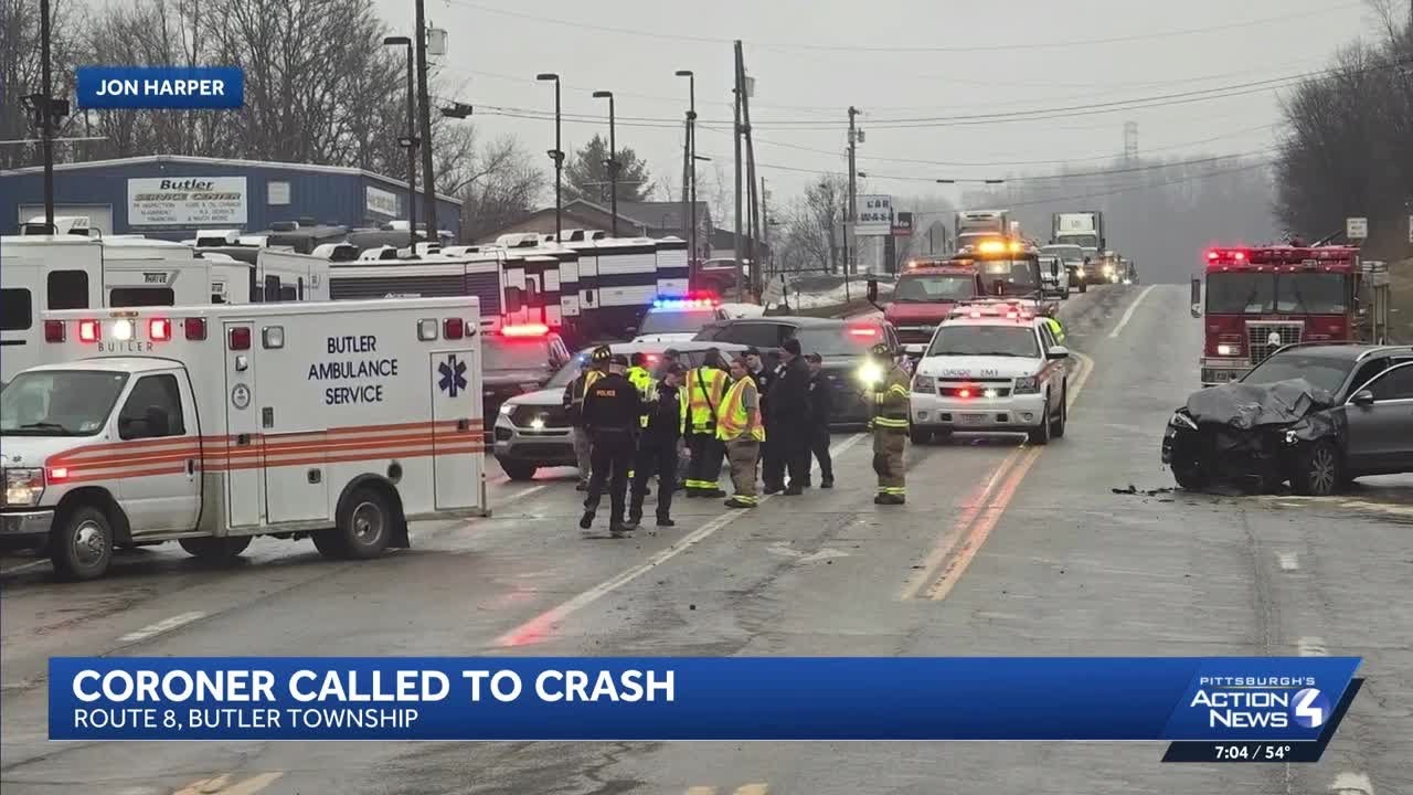 Investigation underway after coroner called to crash in Butler County
