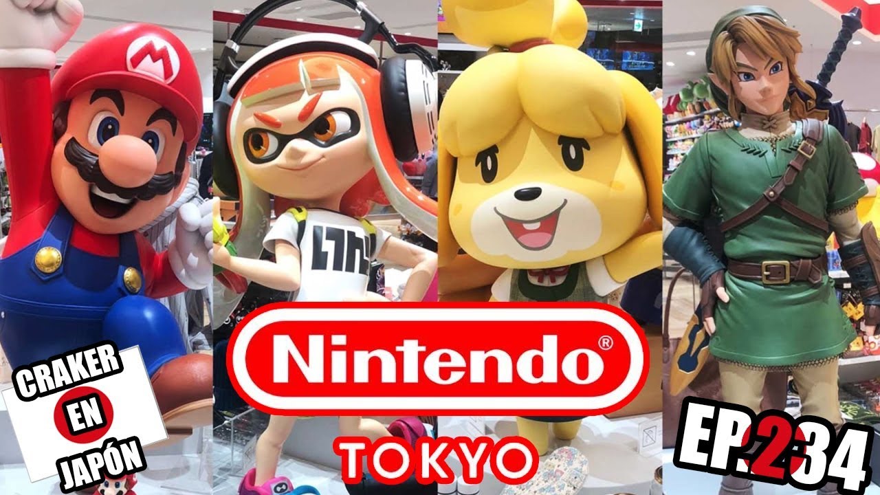 NINTENDO STORE TOKYO | Tour Completo | Tienda oficial | Craker en Jap&oacute;n