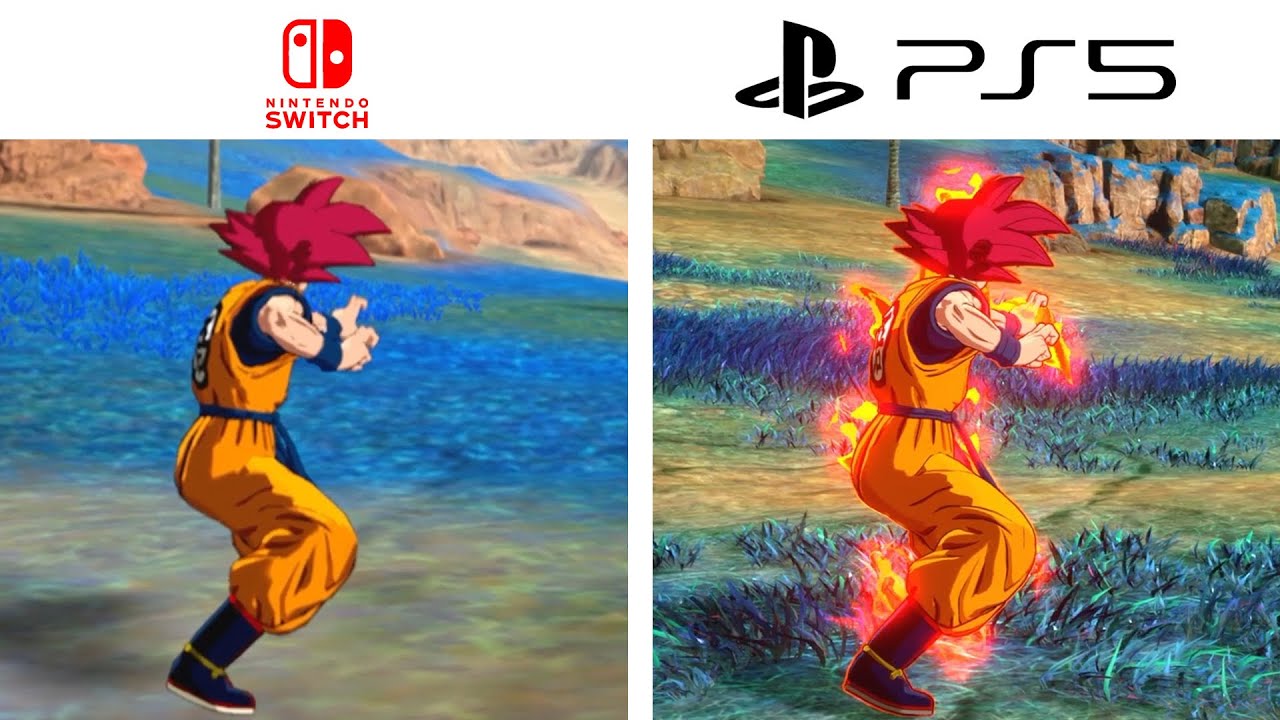 Dragon Ball Sparking Zero | PS5 vs NINTENDO SWITCH 1 - Graphics comparison