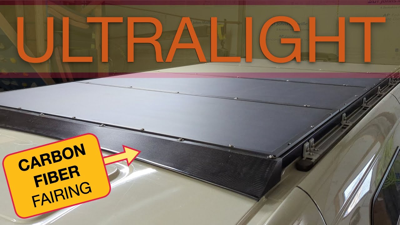 Building The Lightest Campervan Roofrack (and saving $$$ in the process)