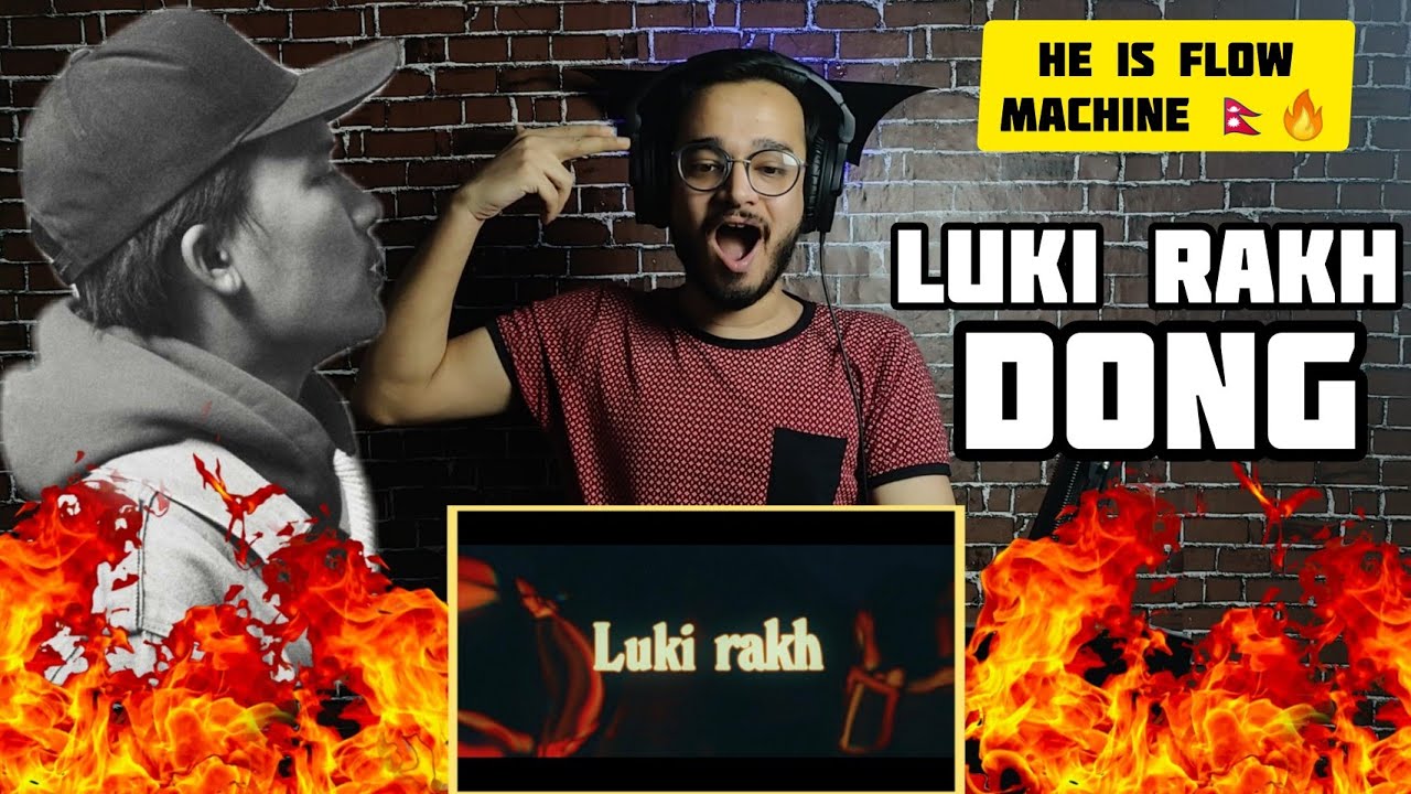 INDIAN RAPPER REACTS TO - DONG - Luki Rakh (Official Lyrics Video) | REACTION / REVIEW