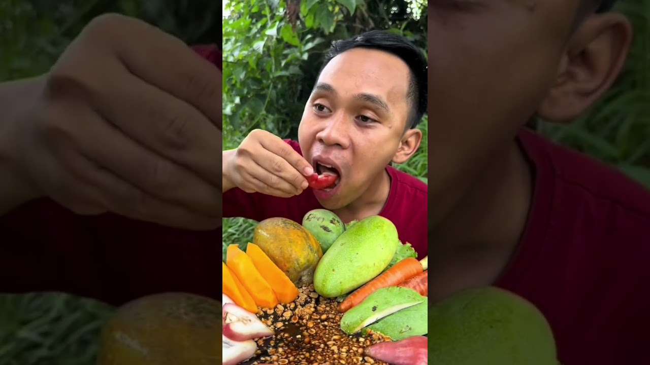 Rujak Buah Segar #mukbang #makanbuah