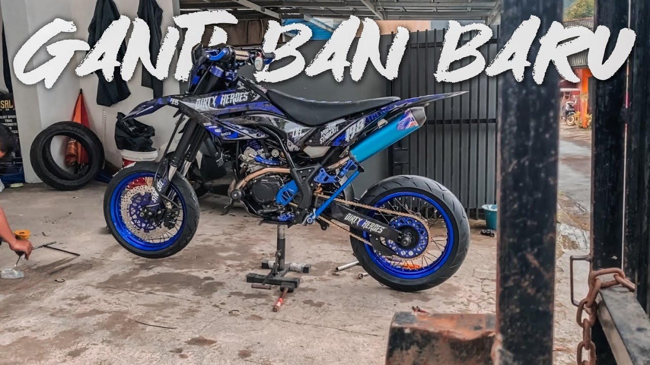 UKURAN BAN DAN VELG YANG PAS BUAT SUPERMOTO 150CC | JANGAN ASAL RAKIT WHEELSET!!!