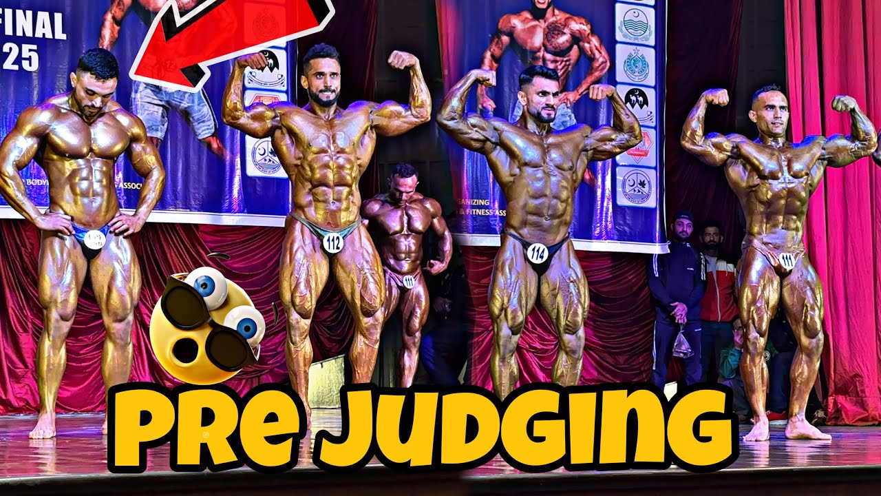 Mr Pakistan 2025 Class 95Kg 🥰 Prejudging Comparison 🔥