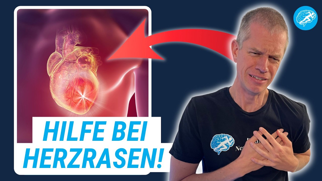 Herzrasen in Ruhe? Diese 2 Übungen regulieren dein Nervensystem