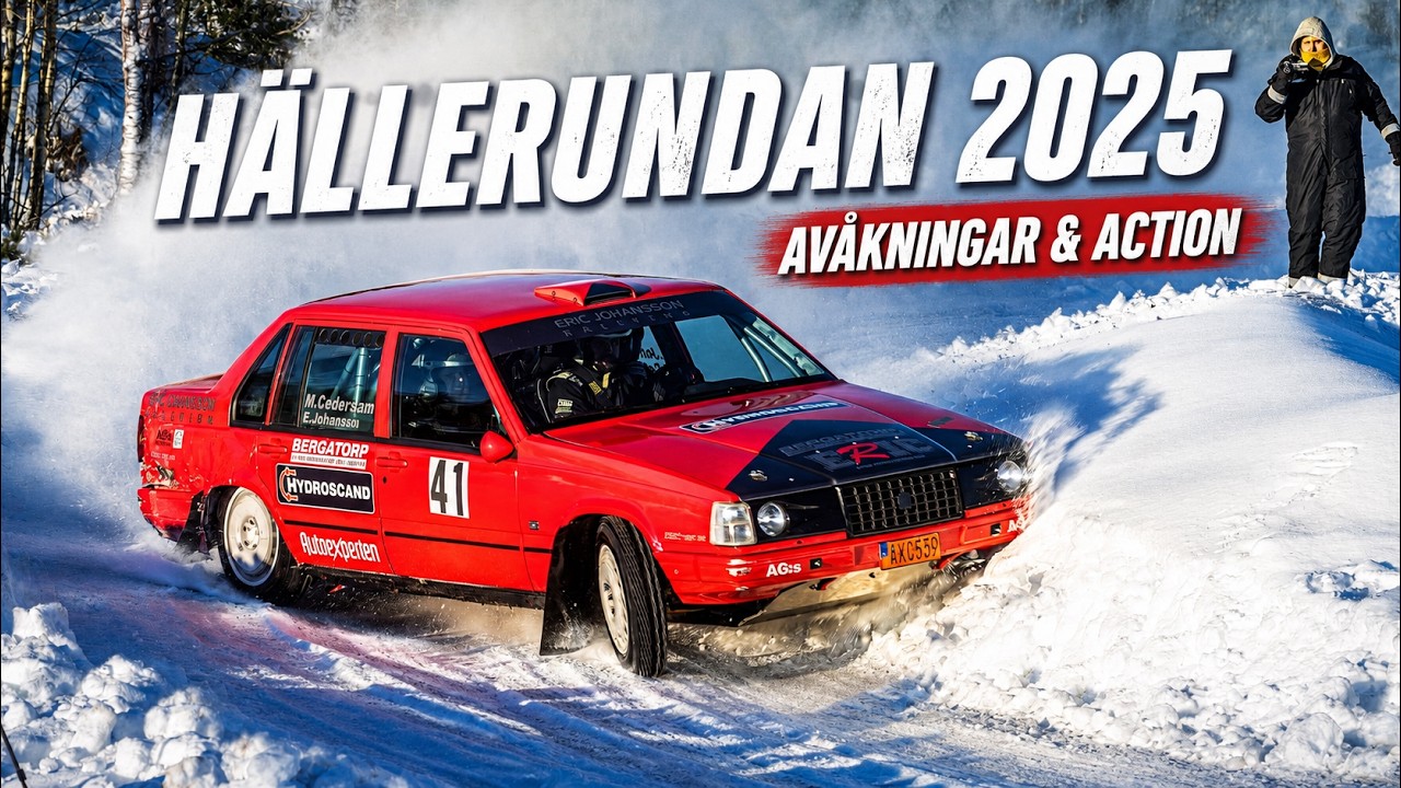 Hällerundan 2025 | Avåkningar & Action