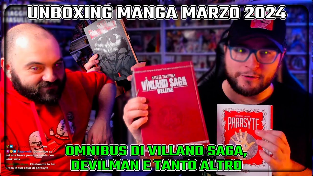 Unboxing Manga Marzo 2024