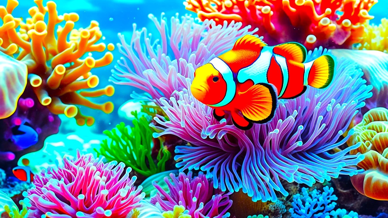 The Best 4K Aquarium - Explore the Stunning World of Sea Jellyfish and Beautiful Coral Reef Fish. #8