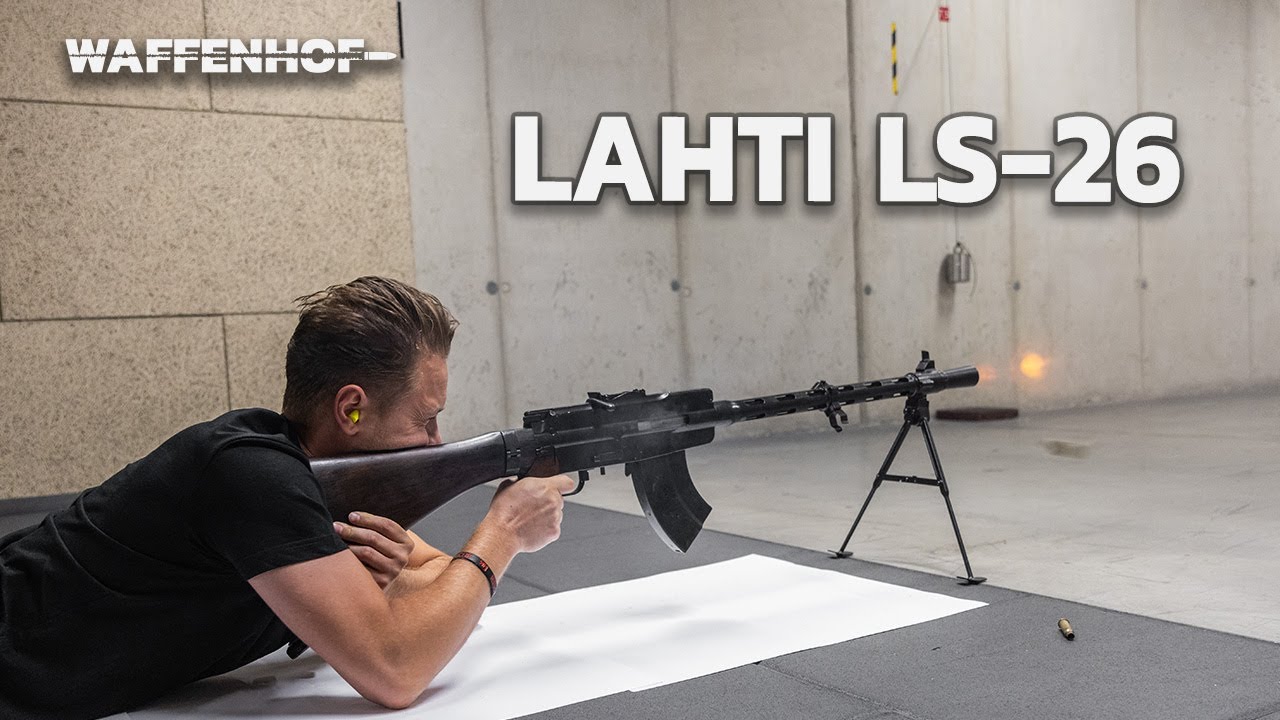 Lahti LS-26 | Das leichte finnische MG LS26
