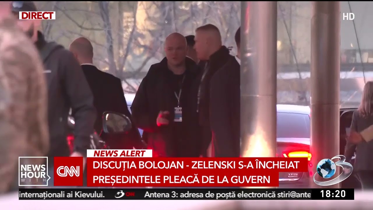 Discuția Bolojan-Zelenski s-a încheiat. Președintele pleacă de la Guvern