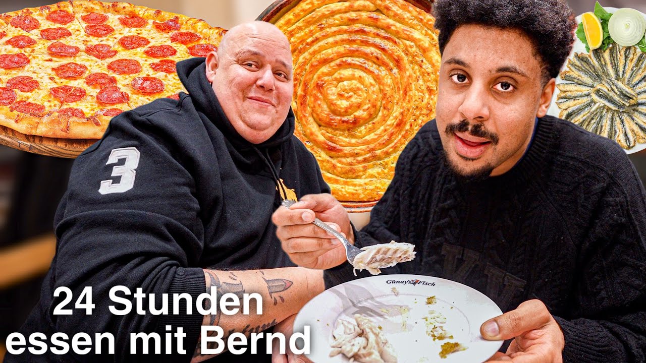 24h essen mit Bernd & Hannes in Wiesbaden 🍕