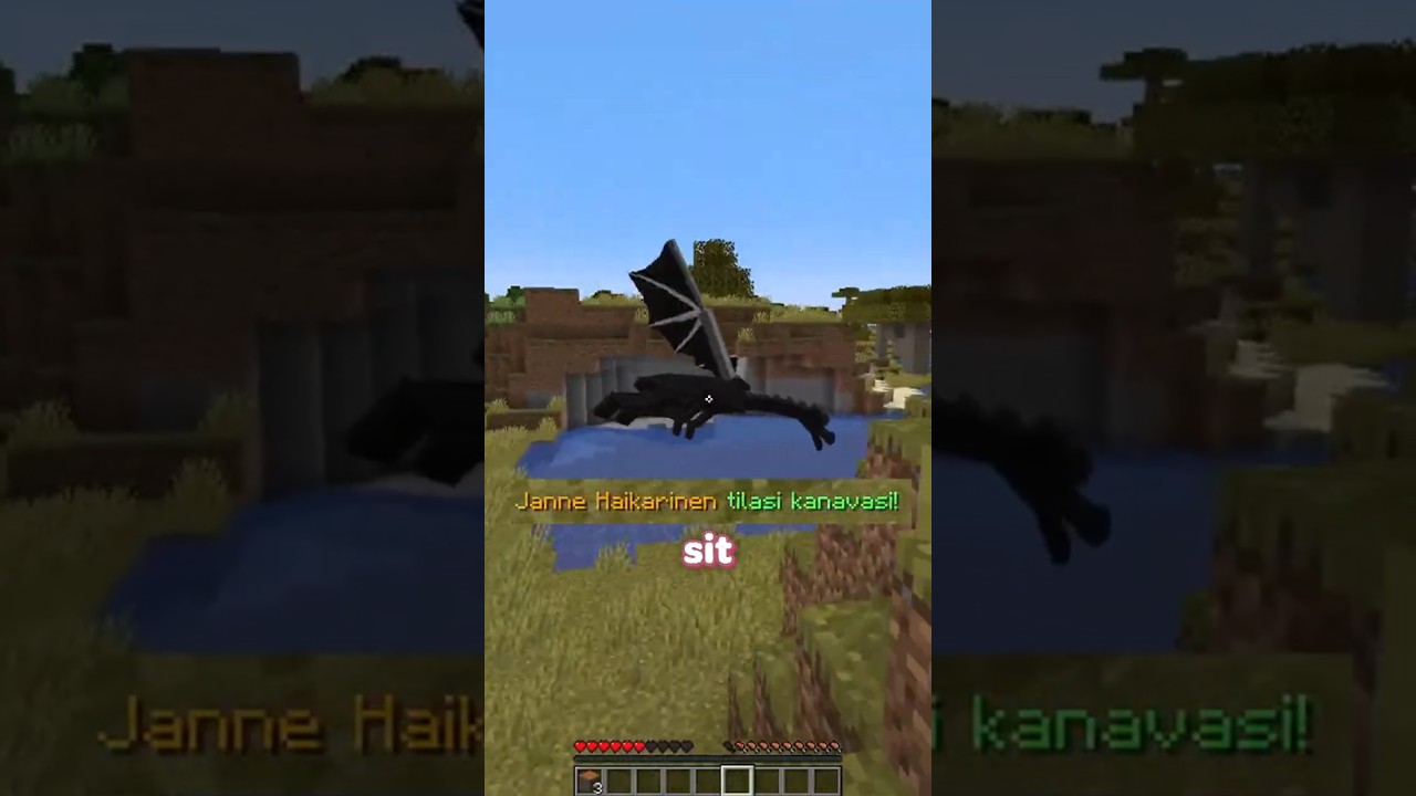 Minecraft, MUTTA Jos TILAAT Kanavan Niin ENDERDRAGON Spawnaa?!