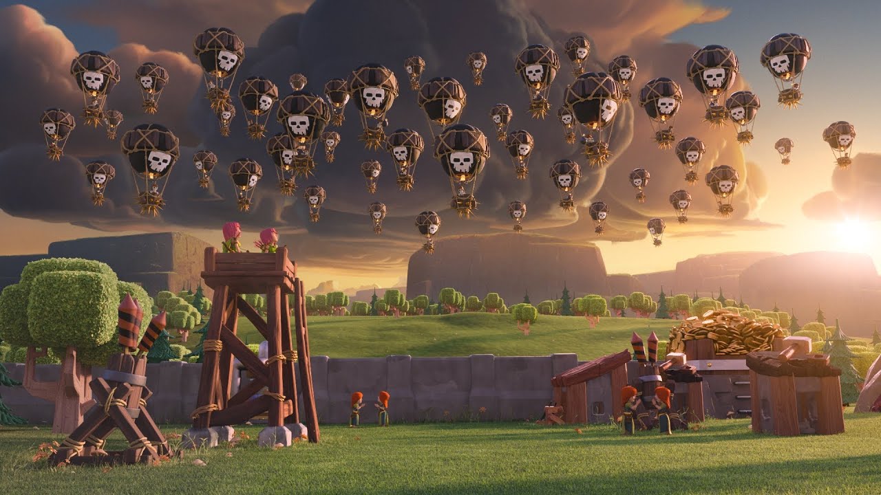 Clash of Clans: All Out Balloon Attack th7