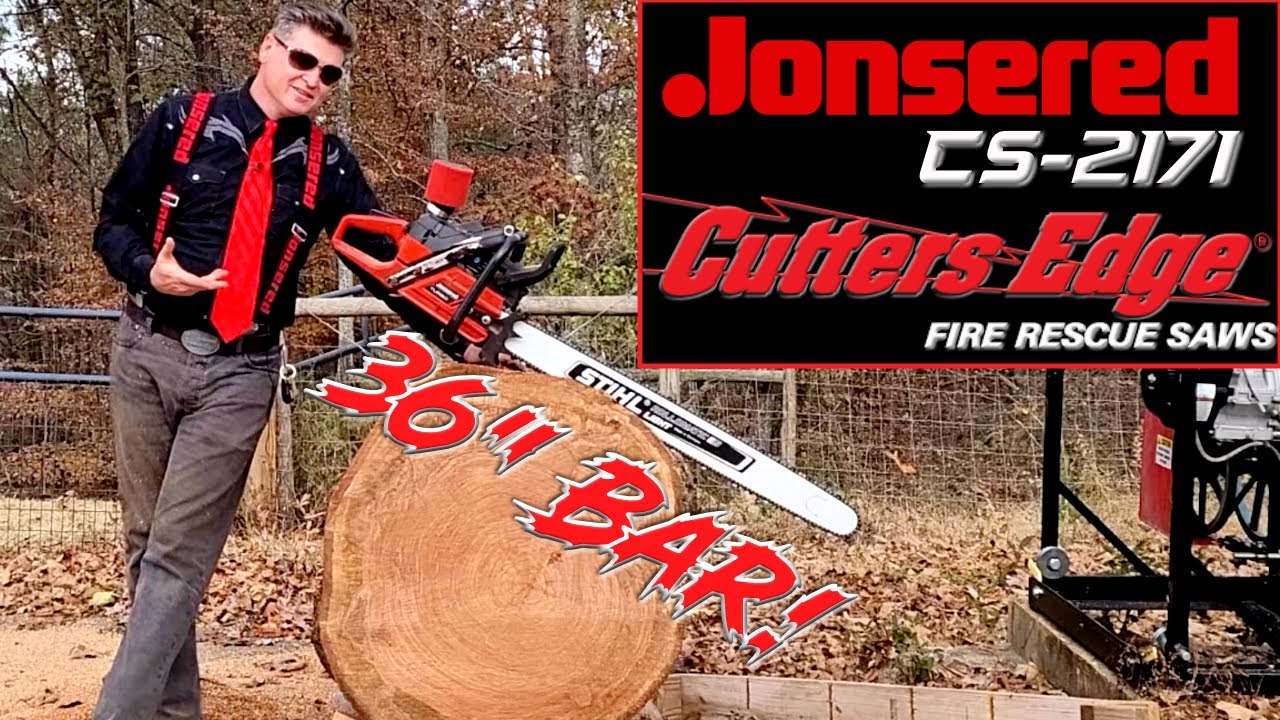 Jonsered 2171 Cutters Edge running 36
