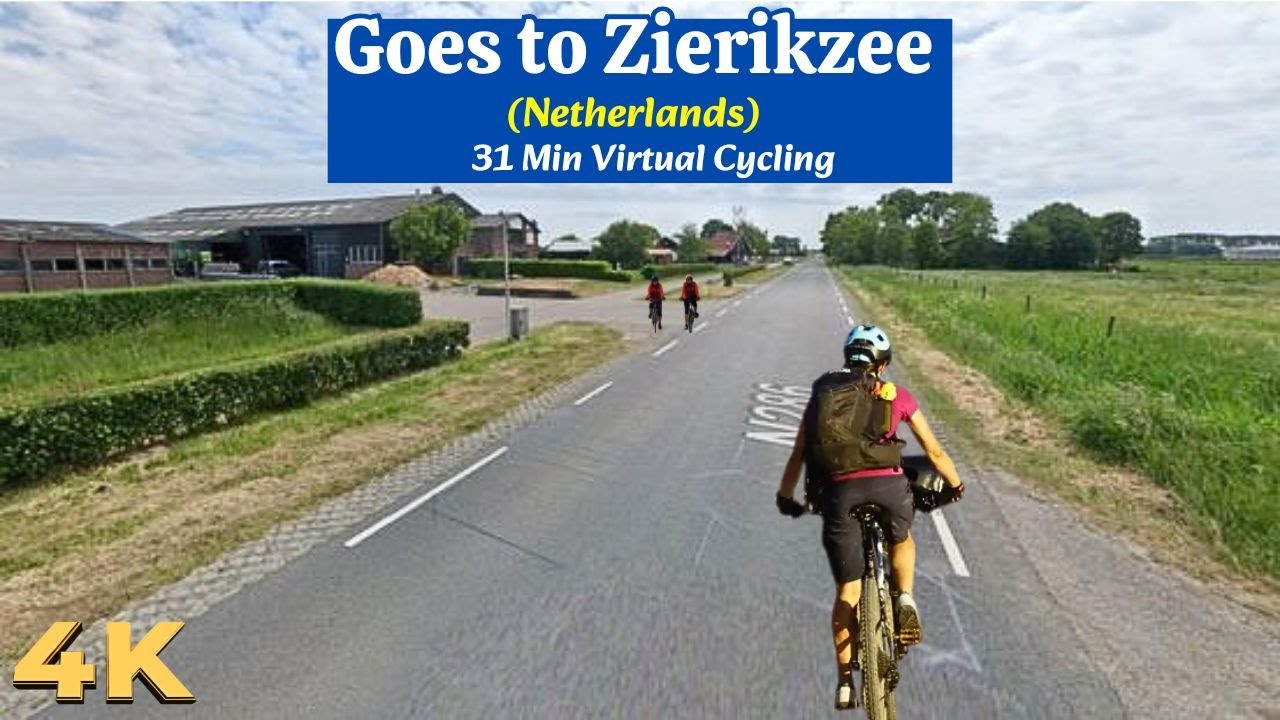 E-bike Tour 🇳🇱: Goes to Zierikzee Part 2 of 2 | Scenic Ride in Netherlands 4K