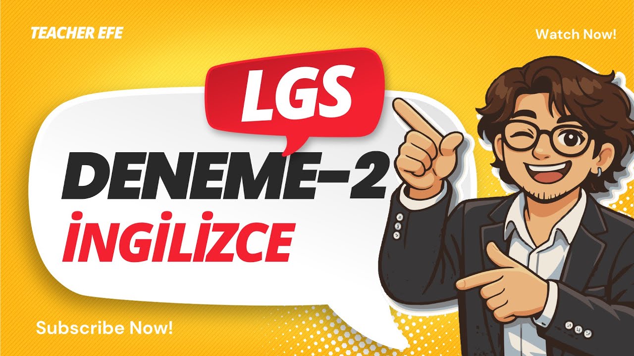 İngilizce Deneme Sınavı ÇÖZ | Sınav Taktikleriyle Adım Adım