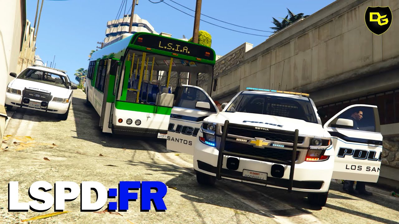 Geiselnahme im Bus! - GTA 5 LSPD:FR #246 - Daniel Gaming