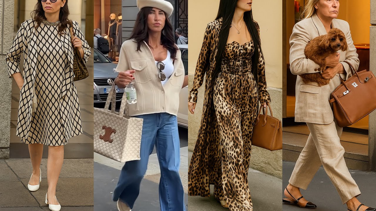 LATEST MILAN STYLE 🇮🇹 TIMELESS FALL OUTFITS IDEAS BY ITALIAN STREET FASHION | LUXURY SHOPPING TRENDS