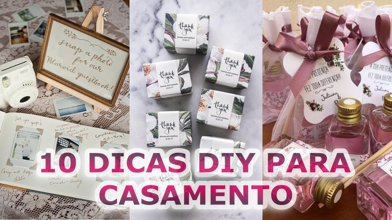 10 DICAS DIY DE CASAMENTO | Por Véu de Noiva