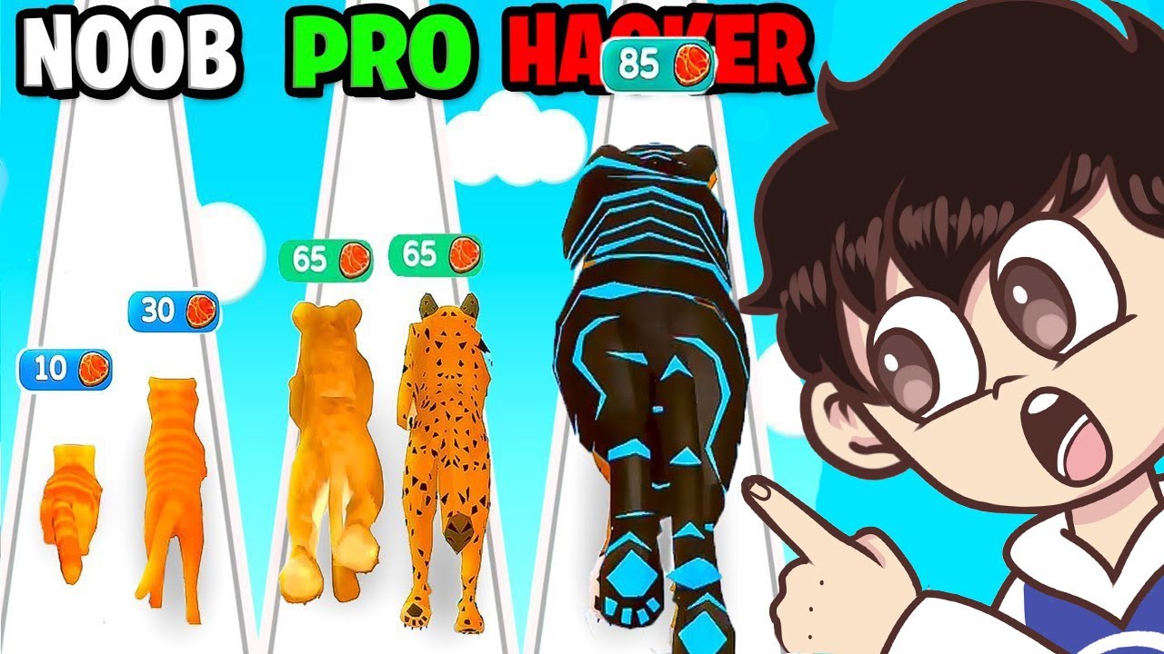 NOOB vs PRO vs HACKER en CAT EVOLUTION !! - DeGoBooM
