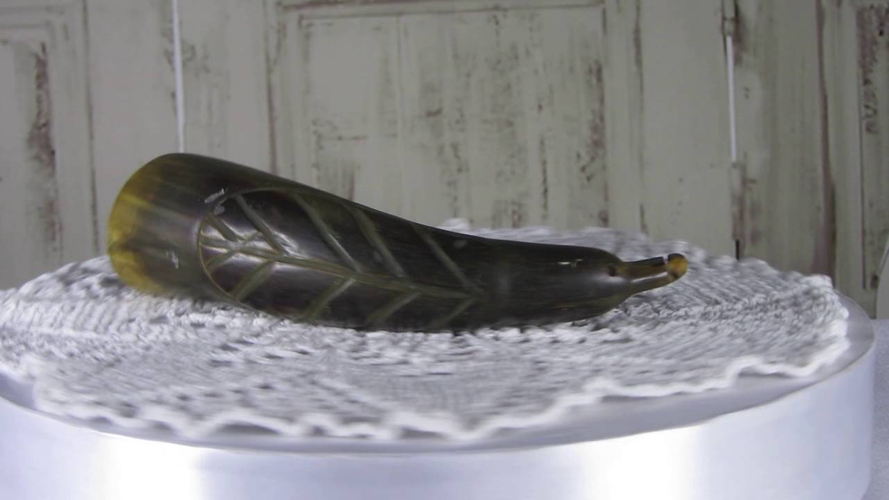 Eagle shape Vintage drinking horn, Georgian traditional wine drinking horn