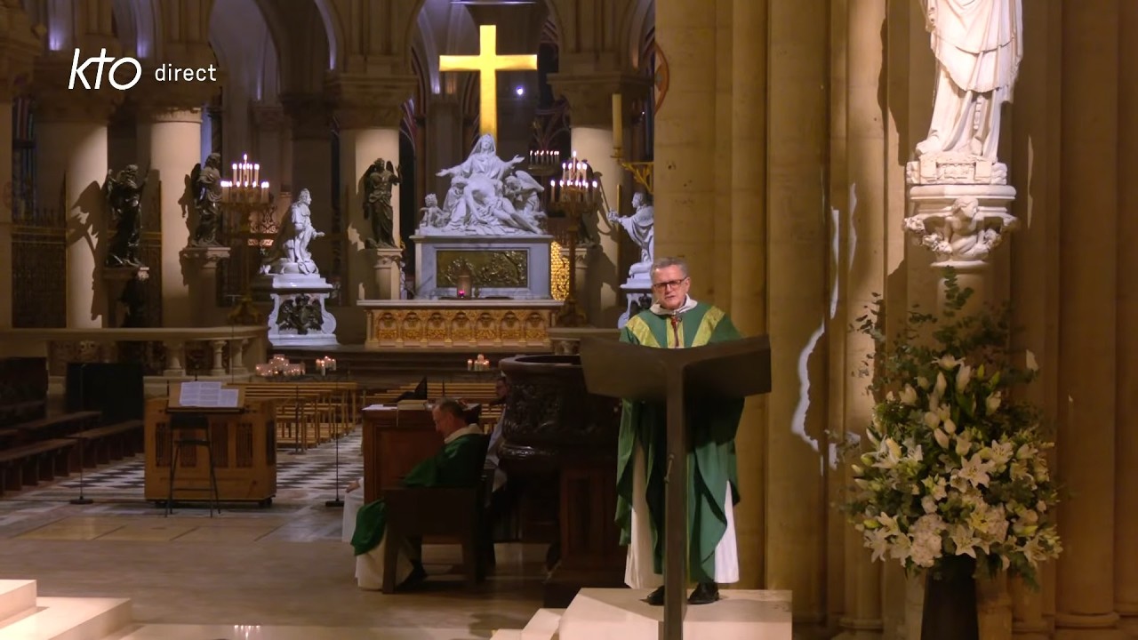 Messe du 15 février 2026 à Notre-Dame de Paris
