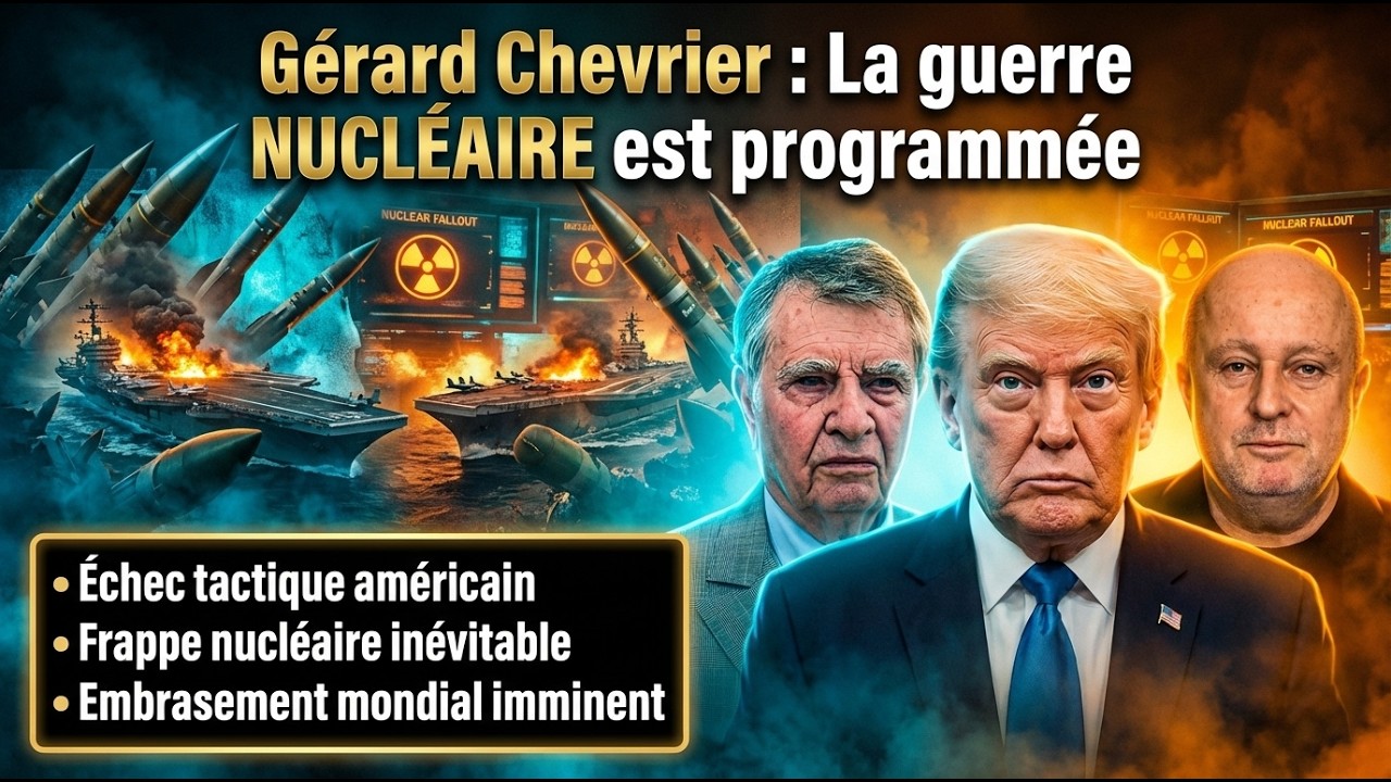 Gérard CHEVRIER révèle pourquoi TRUMP envisage l’option NUCLÉAIRE contre l’IRAN | GPTV