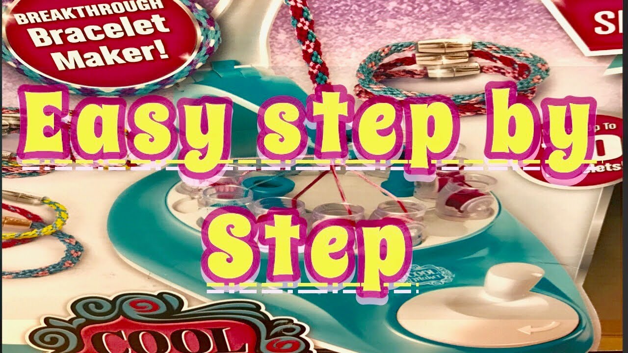 KumiKreator Cool Maker: How to Make a Friendship Bracelet