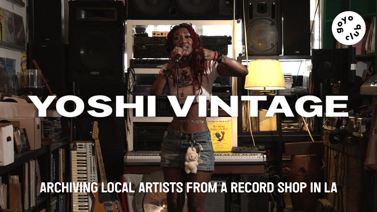 Yoshi Vintage - Hip-Hop Live Session in a Boyle Heights Record Store | finding records FR044
