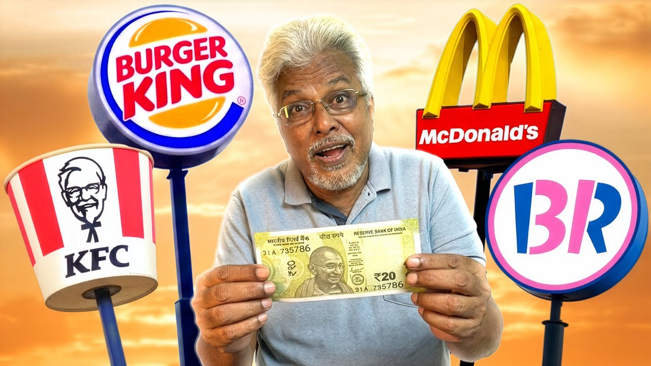 Trying the Cheapest Item in Every Fast Food Chain 😱🍔