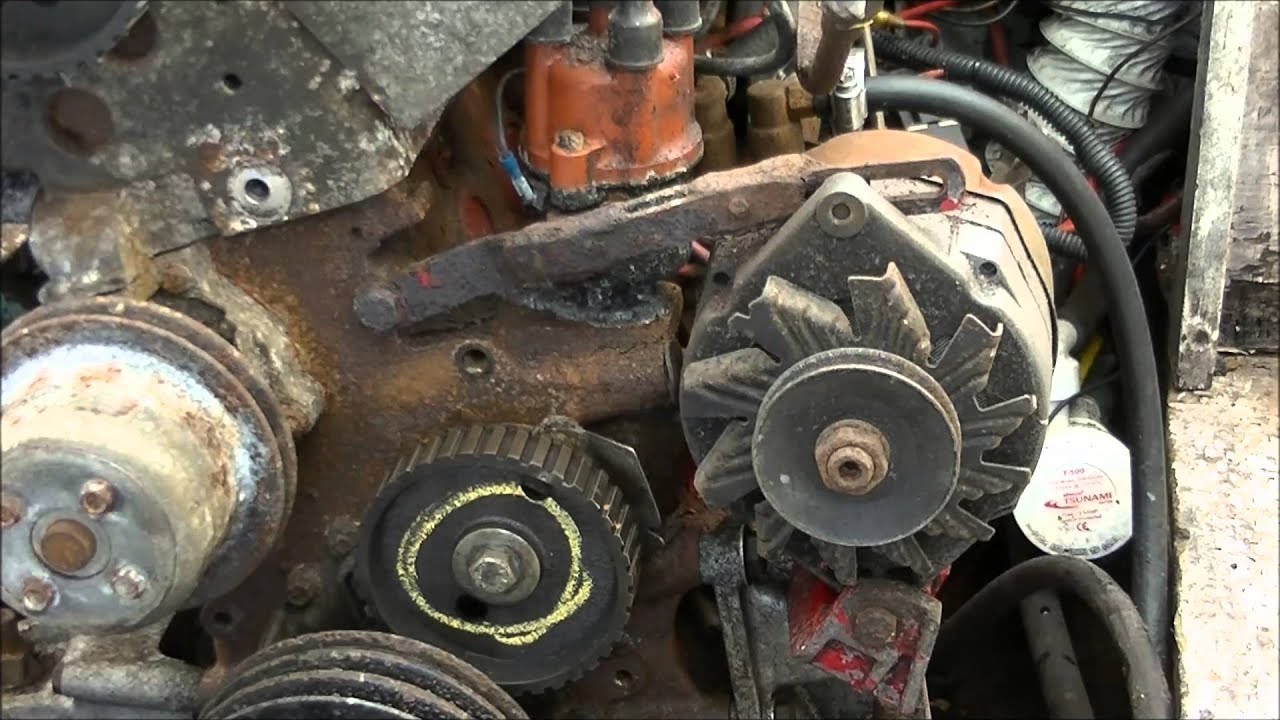 Sprocket wheel and timing belt exchange..Correa del tiempo y poleas